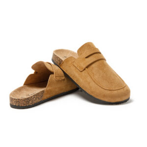 Ανδρικές Παντόφλες Σαμπό Κάμελ MU1069