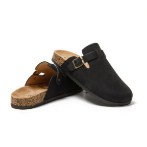 Ανδρικές Παντόφλες Σαμπό με Τόκα Μαύρο MU1064