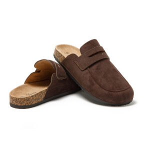 Ανδρικές Παντόφλες Σαμπό Καφέ