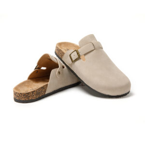 Ανδρικές Παντόφλες Σαμπό με Τόκα Mπεζ MU1064