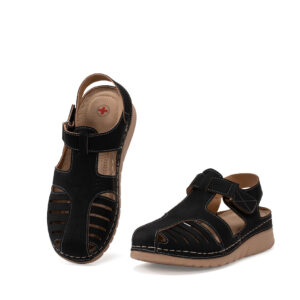 Καθημερινά Γυναικεία Σανδάλια Μαύρο WOX250652