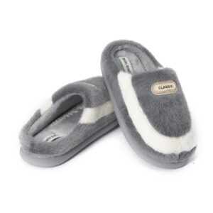 Γυναικείες Παντόφλες Γκρι Jomix MD9619