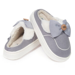 Γυναικείες Παντόφλες Γκρι Jomix MD9629