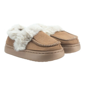 Γυναικείες Κλειστές Παντόφλες Κάμελ Jomix MD9687