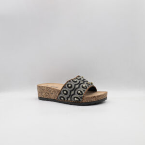 Παντόφλες Γυναικείες Με Φάσα Μαύρο Jomix WCF250321