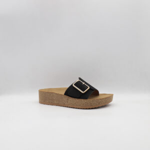 Παντόφλες Γυναικείες Με Φάσα Μαύρο Jomix WCX250453