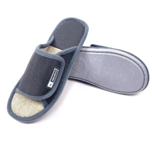 Χειμερινές Ανδρικές Παντόφλες Γκρι MU7240