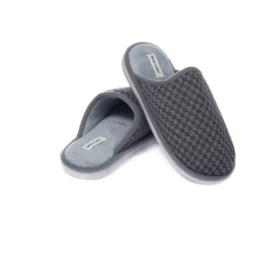 Χειμερινές Ανδρικές Παντόφλες Γκρι MU9719