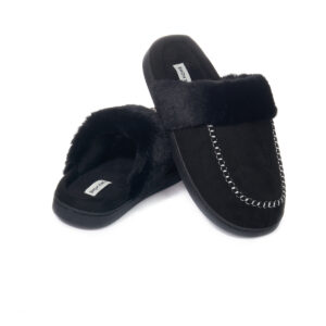 Χειμερινές Ανδρικές Παντόφλες Μαύρο MU9710