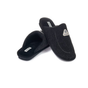 Χειμερινές Ανδρικές Παντόφλες Μαύρο MU9742