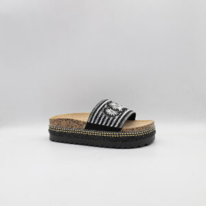 Παντόφλες Γυναικείες Jomix Με Φάσα Μαύρο