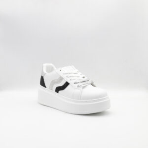 Γυναικεία Sneakers Jomix Μαύρο/Ασημί WCC250759