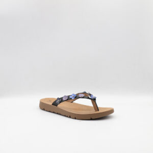 Γυναικείες Καλοκαιρινές Παντόφλες Με Δίχαλο Jomix Μπλε