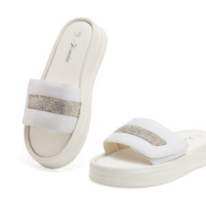 Γυναικείες Καλοκαιρινές Παντόφλες Άσπρο Jomix WFC250376