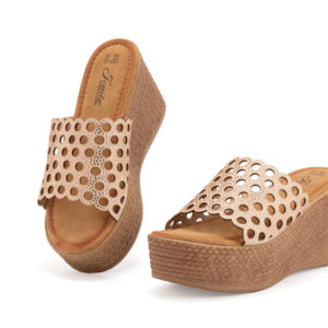 Γυναικείες Καλοκαιρινές Παντόφλες Εξόδου Μπεζ Jomix WWC250253