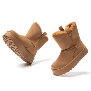 Γυναικεία Χειμωνιάτικα Μποτάκια Κάμελ Jomix MD9765