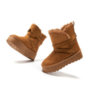 Γυναικεία Χειμωνιάτικα Μποτάκια Κάμελ Jomix MD9766
