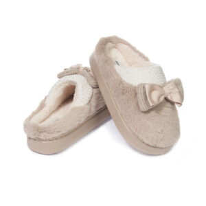 Γυναικείες Παντόφλες Σκούρο Μπεζ Jomix MD9626