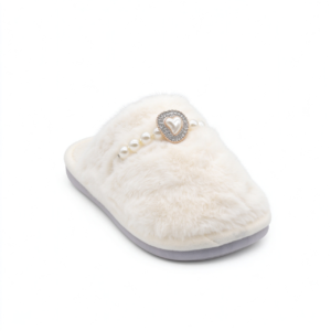 Γυναικείες Χειμωνιάτικες Παντόφλες Άσπρο Jomix MD10294