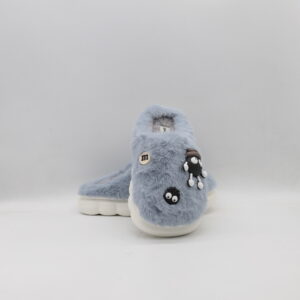 Παιδικές Χειμωνιάτικες Παντόφλες Γούνινες Μπλε Jomix MB10133
