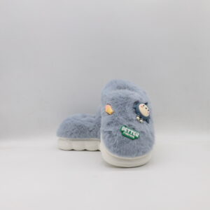 Παιδικές Χειμωνιάτικες Παντόφλες Γούνινες Μπλε Jomix MB10317