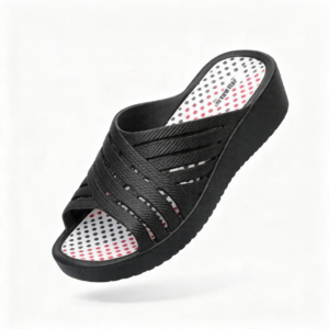 Γυναικείες Καλοκαιρινές Παντόφλες WES260712 BLACK