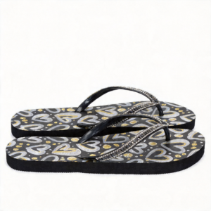 Γυναικείες Καλοκαιρινές Παντόφλες WEI260054 BLACK