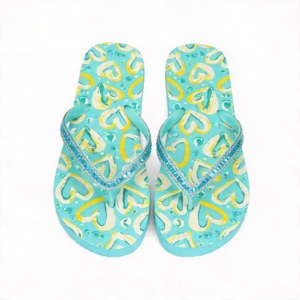 Γυναικείες Καλοκαιρινές Παντόφλες WEI260054 CYAN